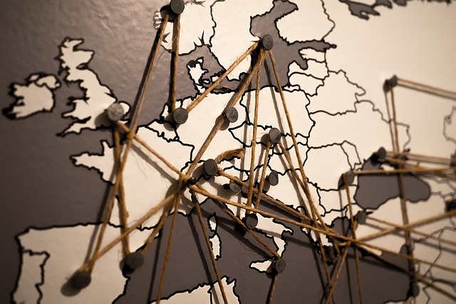 eu connected map