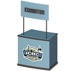 Exhibit stand icon